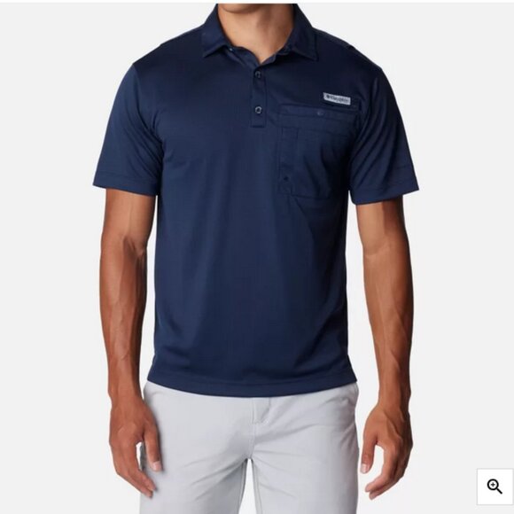 Columbia | Golf Shirt XXL NWoT LA Chargers Logo NWoT - Picture 1 of 8